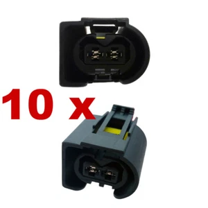 Connecteur injecteur - BOSCH A1685452928 (10 x FEMALE) L-BW50290937 1967412-2 - Picture 1 of 3