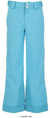 Nuevo con etiquetas Pantalones Spyder Niñas Olympia Aislados Esquí Nieve Bahama Azul Talla 14 38195054 Foto 1 de 3