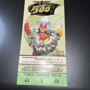 May 27 2001 85th Running INDY Indianapolis 500 Race Used Ticket Stub Castroneves - Picture 1 of 9