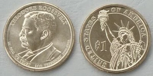 USA Präsidentendollar 2013 Theodore Roosevelt D unz. - Bild 1 von 1