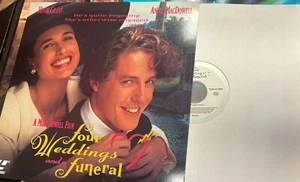 FOUR WEDDINGS AND A FUNERAL - LASERDISC - LD - NTSC - LAZERDISC AS NEW - Bild 1 von 3