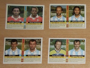 ED.MUNDICROMO LE SCHEDE DEL CALCIO 2000/2001  PESCARA  3 CARD  ORIGINALE !!!!!