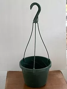 8"inch Euro Hanging Plastic Flower Nursery Pots Hanging Baskets Lot of 10 New - Picture 1 of 8