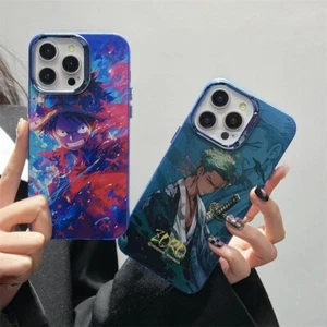 One Piece Zoro Anime Für iPhone 11 12 13 14 15 16 Case Hülle Schutzhülle Cover - Picture 1 of 12