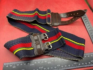 Genuine British Army Royal Marines Regimental Stable Belt. 36" Waist. - Picture 1 of 8