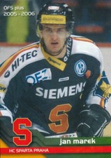 2005-06 Czech OFS plus #310 JAN MAREK - Sparta Praha