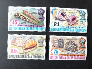 British Indian Ocean Territory: Seashells. MNH 1974 - Picture 1 of 1