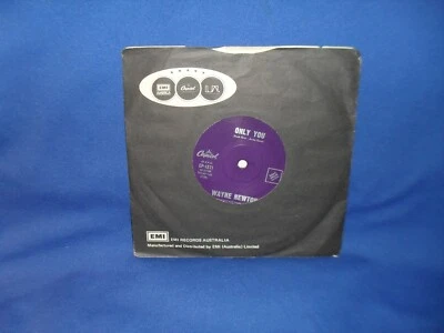 WAYNE NEWTON ONLY YOU – AUSTRALIAN 7” 45 RECORD - Image 1 of 3