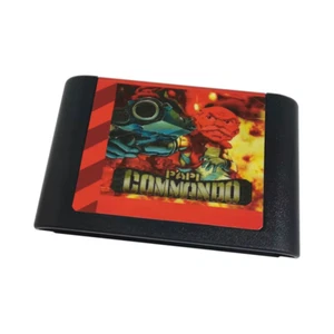 ๐ฎ PAPI COMMANDO 16-Bit Game Cartridge โ For Sega Mega Drive / Genesis Console - Picture 1 of 5