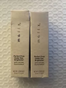 Lote de 2 NUEVO Mally Beauty Perfect Prep Iluminador Debajo de Ojos en Tono Más Profundo - Imagen 1 de 4