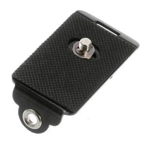 1/4" Screw Quick Release Plate For DSLR Camera Shoulder Neck Strap Belt Buckle - Picture 1 of 5