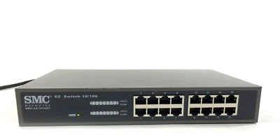 SMC Networks SMC-EZ1016DT EZ Switch 10/100 16-Port Fast Ethernet Switch - Image 1 of 4