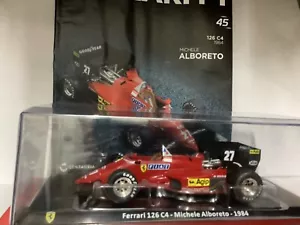 F1 FERRARI 126 C4 MICHELE ALBORETO 1984 1/24. THE CAST - Picture 1 of 5