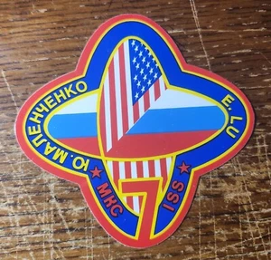 NASA -- INTERNATIONAL SPACE STATION ( ISS ) -- EXPEDITION 7 -- STICKER - Picture 1 of 2