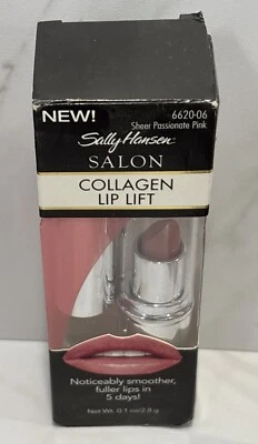 Sally Hansen Collagen Lip Lift - 6620-06 Sheer Passionate Pink - 0.1 oz - Image 1 of 4
