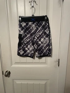 Lands End Boy Swim Trunk Size Large 10 Slim - 12 Slim EUC - Picture 1 of 4