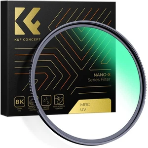K&F Concept 82mm MC UV Protection Filter with 28 Multi-Layer Ultra-Slim - Picture 1 of 8