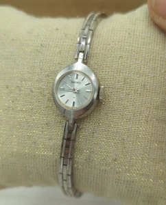 Seiko Vintage Ladies Stainless Steel Wind Up Watch 7" Wrists/Parts/Repair - Picture 1 of 9