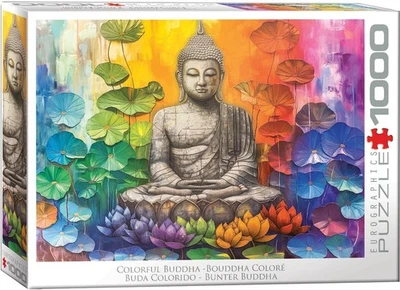 Colorful Buddha - Image 1 of 2