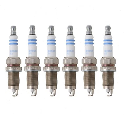 6 bujías Bosch doble platino para Volkswagen Golf 2002-2005 2,8 L V6 ne Foto 1 de 4