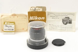 [N MINT /Box] Nikon Nikkor-N.C Auto 35mm f/1.4 Non Ai Wide Angle Lens From JAPAN - Picture 1 of 13