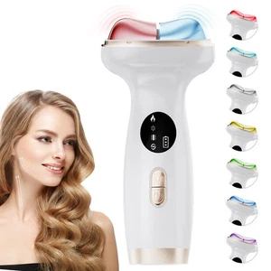 Upgraded Hot & Cold Dual Mode Face and Neck Beauty Massager, 7 in 1 LED Facia... - Picture 1 of 7