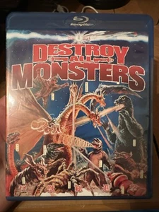 DESTROY ALL MONSTERS GODZILLA BLU-RAY TOKYO SHOCK OOP REGION A - Picture 1 of 2