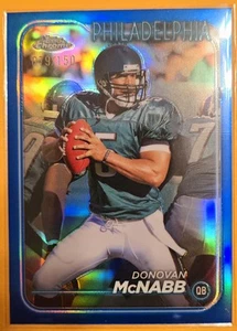 Topps Chrome Football 2024 Donovan McNabb #157 #d 79 of 150 Philadelphia Eagles! - Picture 1 of 2