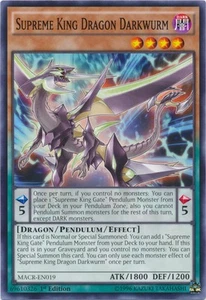 Supreme King Dragon Darkwurm - MACR-EN019 - Common - 1st Edition - Lightly Playe - Picture 1 of 1