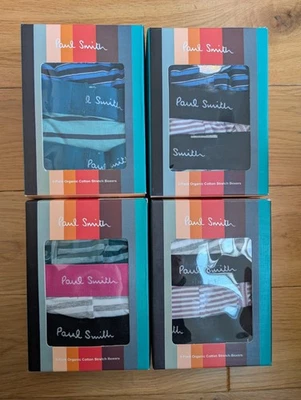 Paul smith striped trunks/Boxer briefs 3 Pack size S to 2XL - Random colours - Image 1 of 2