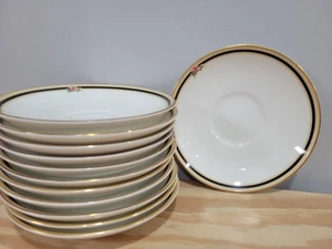 Wedgwood Clio Bone China 5" Saucer Plates - Set of 2 - Picture 1 of 5