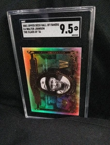 2001 Upper Deck Hall of Famers #C4 Walter Johnson The Class Of 36 - Picture 1 of 2