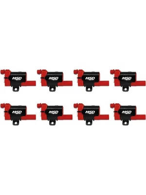 MSD Ignition Coil Blaster Buick Chevy Isuzu 4.8 5.3 6.0L Qty 8 (MSD-8263 (82638) - Image 1 of 4