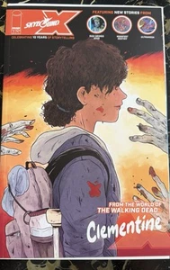 Skybound X #1 Cover Variante C 1° Clementine - The Walking Dead - Rick Grimes quasi nuovo - Foto 1 di 2