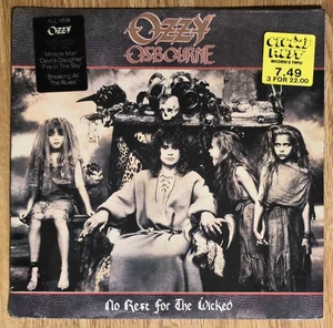 OZZY OZBOURNE No Rest For The Wicked STILL SEALED 1ST PRESSING (Black Sabbath) - Picture 1 of 21