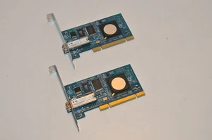 2x QLogic QLA200 Dell 2GB PCIx Host Adapter Cards PCI-X 133 - Picture 1 of 4