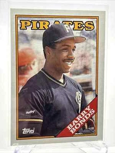 Barry Bonds 1988 Topps #450 MLB Baseball Card Pittsburgh Pirates Giants - Foto 1 di 2