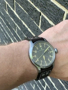 Steinhart Pilot Nav B-Uhr Automatic 44mm Swiss Watch Eta grey dial - Picture 1 of 8
