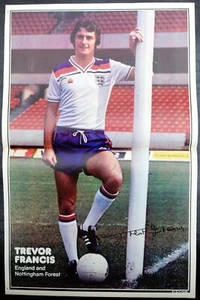 FOOTBALL PLAYER PICTURE TREVOR FRANCIS ENGLAND & NOTTINGHAM FOREST SHOOT - Picture 1 of 1