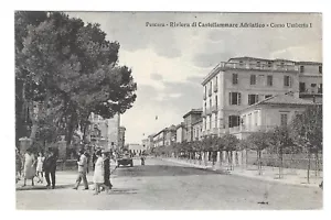 PESCARA RIVIERA CASTELLAMMARE ADRIATICO CORSO UMBERTO I ANIMATA VIAGGIATA 19.. - Foto 1 di 1
