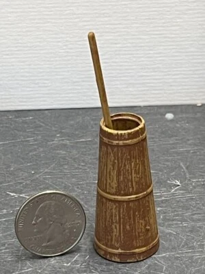 Batidora de mantequilla de cocina vintage miniatura para casa de muñecas escala 1:12 B188 Dollys Gallery Foto 1 de 2