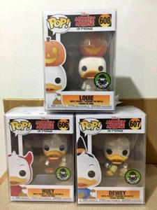 Funko pop vinyl disney halloween huey louie dewey duck mickey mouse scary vault - Bild 1 von 9