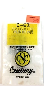 Molla esterna utilitaria C-63 Centry™ 7/32 x 1-7/8 x .023 (2 kg) - Foto 1 di 3