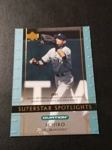 ICHIRO 2002 UPPER DECK OVATION BASEBALL CARD #93 SEATTLE MARINERS - Picture 1 of 2