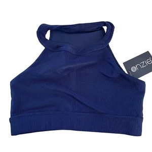 Onzie High Neck Crop Top Size S/M - Picture 1 of 5