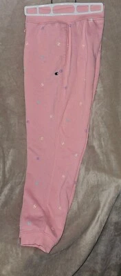 Pantalones de chándal Champion para niñas talla XL rosa coral jóvenes niñas Foto 1 de 4