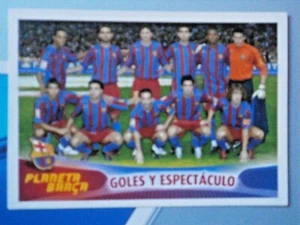 RONALDINHO #7 ( GOLES Y ESPECTACULO ) SUPER BARÇA  2006 PANINI  STICK - Picture 1 of 2