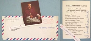 ● Gerald EMMET CARTER Archdiocese of Toronto Cardinal archevêque Montréal Canada - Picture 1 of 3