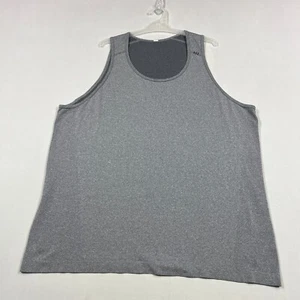 Lululemon Grey Lightweight Running Training Gym Singlet Tank Mens 2XL XXL - Picture 1 of 13