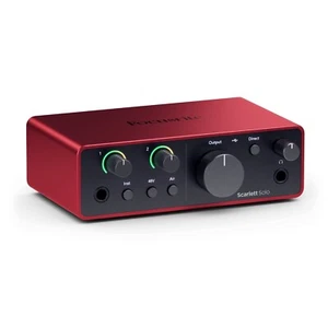 Scheda Audio FOCUSRITE Scarlett Solo 4TH Gen - Foto 1 di 2